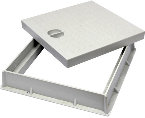 Telaio con coperchio pvc 40x40 - telaio,