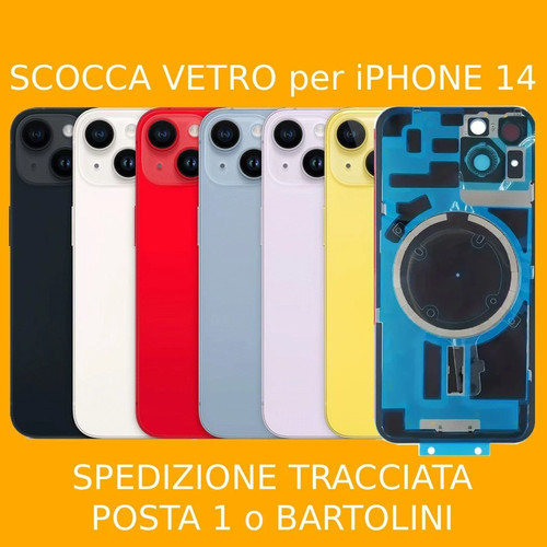 Scocca con telaio vetro - vetro, iphone