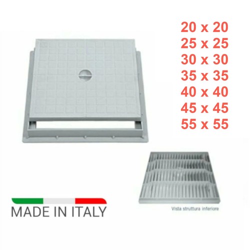 Coperchio telaio chiusino - telaio,