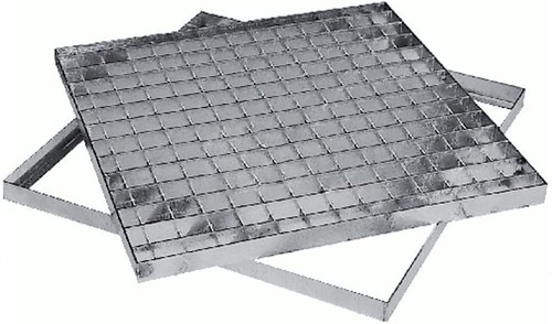 Giglia zincata con - telaio, da