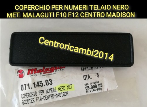 Coperchio per numeri telaio - numeri,